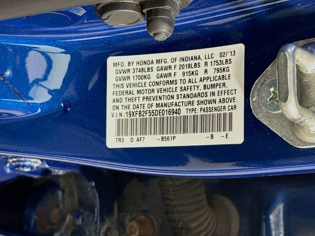 2013 Honda Civic Sdn LX