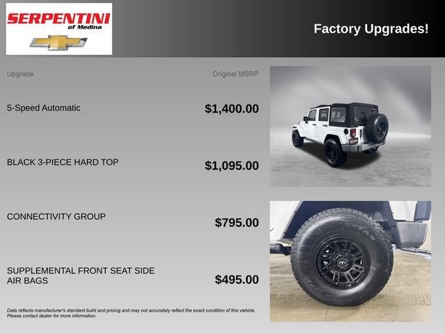 2018 Jeep Wrangler JK Unlimited Sahara