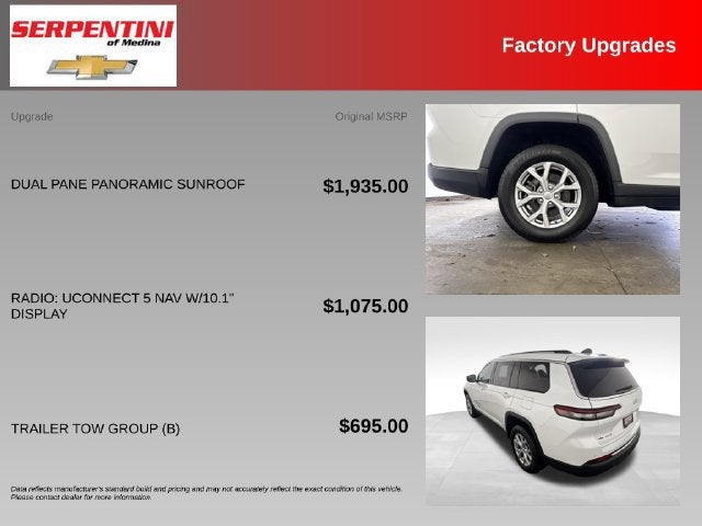 2022 Jeep Grand Cherokee L Limited 4x4