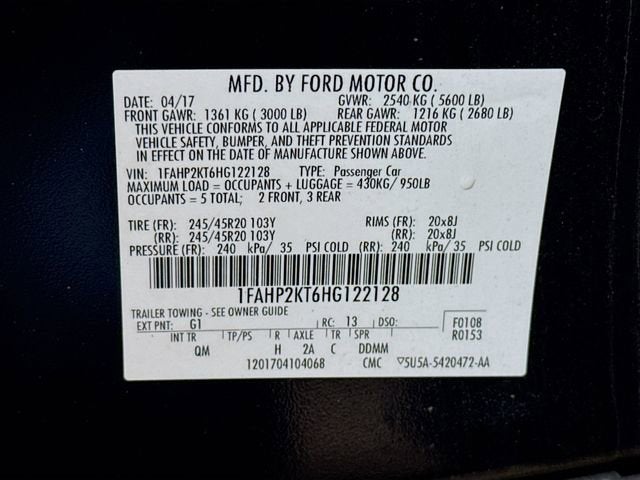 2017 Ford Taurus SHO