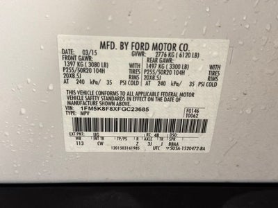 2015 Ford Explorer Limited