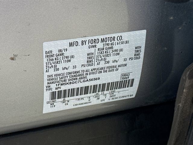 2020 Ford Explorer ST