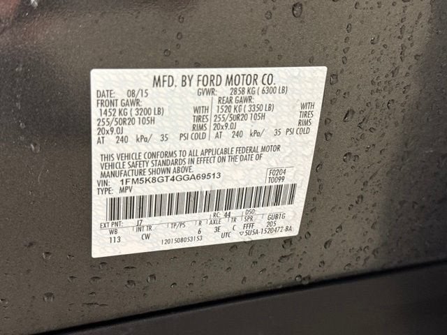 2016 Ford Explorer Sport