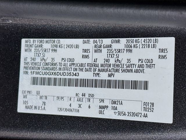 2013 Ford Escape SE