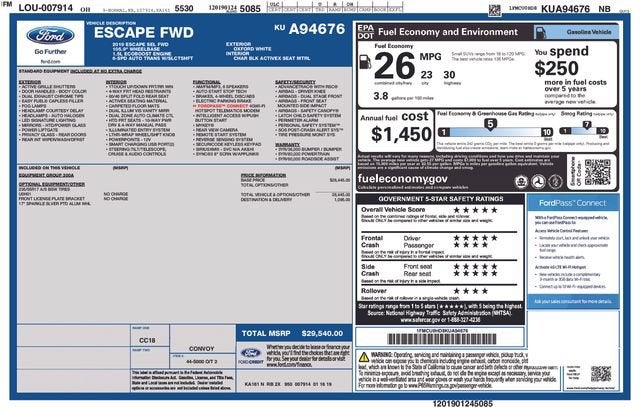 2019 Ford Escape SEL