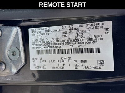 2013 Ford Escape SEL