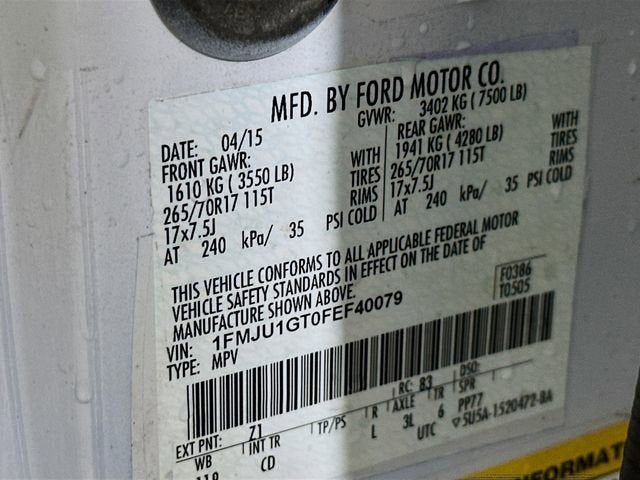 2015 Ford Expedition XL