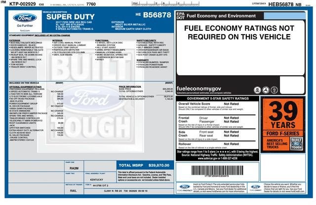 2017 Ford Super Duty F-250 SRW XLT