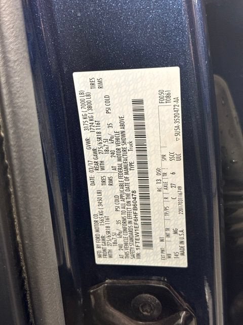 2017 Ford F-150 XL