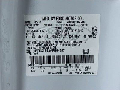 2010 Ford F-150 SVT Raptor