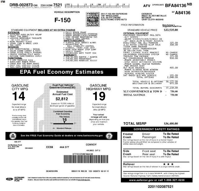 2011 Ford F-150 XL