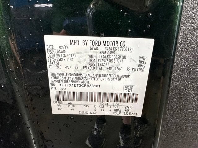 2012 Ford F-150 XL