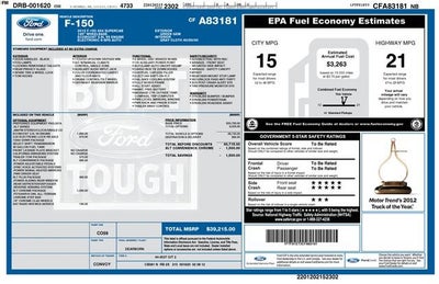 2012 Ford F-150 XL
