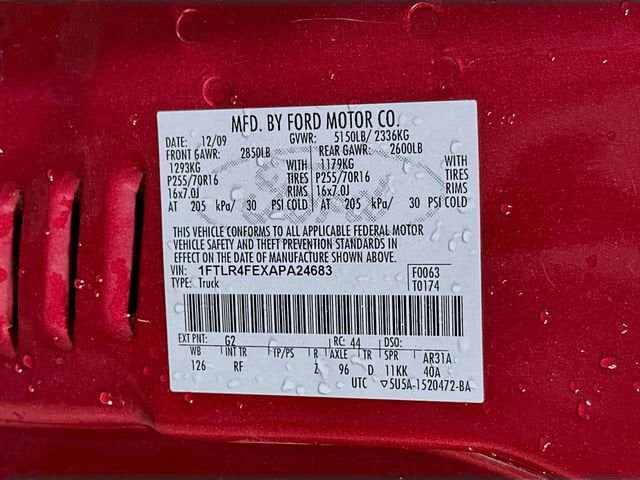 2010 Ford Ranger XLT