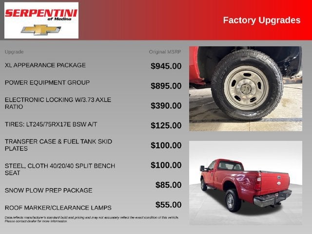 2015 Ford Super Duty F-350 SRW XL