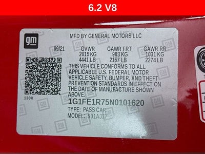 2022 Chevrolet Camaro 1SS