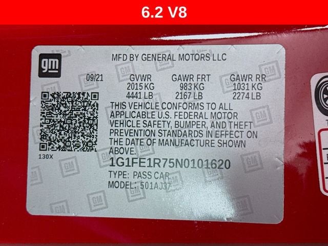 2022 Chevrolet Camaro 1SS