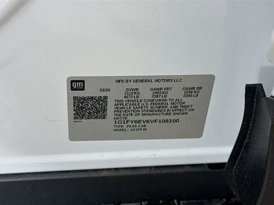 2027 Chevrolet Bolt LT