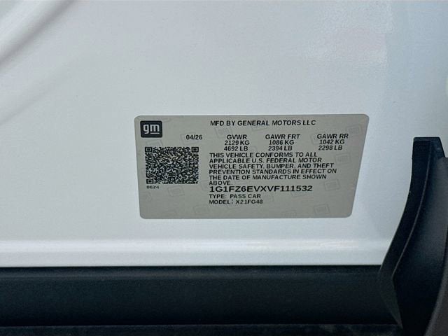 2027 Chevrolet Bolt RS
