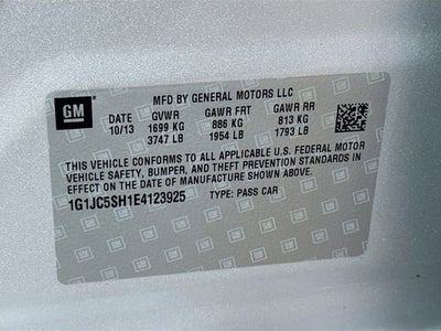 2014 Chevrolet Sonic LT