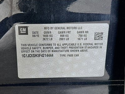 2015 Chevrolet Sonic LT