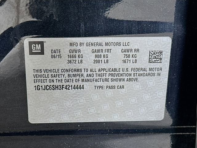 2015 Chevrolet Sonic LT