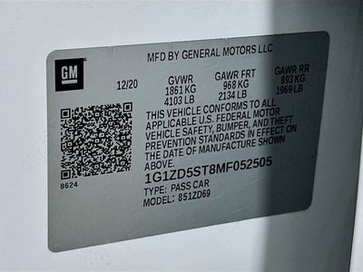 2021 Chevrolet Malibu LT