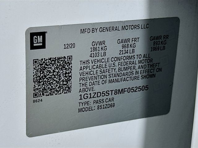 2021 Chevrolet Malibu LT