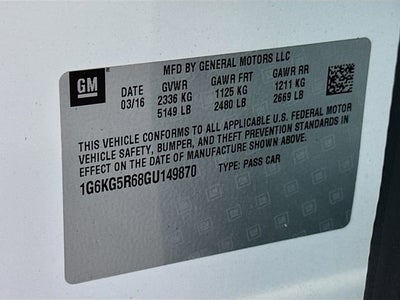 2016 Cadillac CT6 Premium Luxury AWD