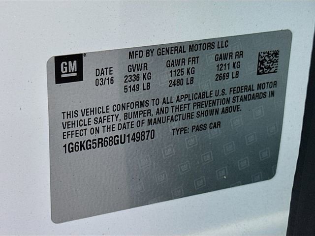 2016 Cadillac CT6 Premium Luxury AWD