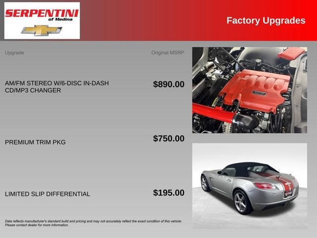 2007 Saturn Sky NA