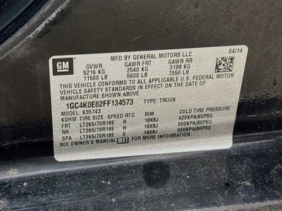 2015 Chevrolet Silverado 3500 HD LTZ