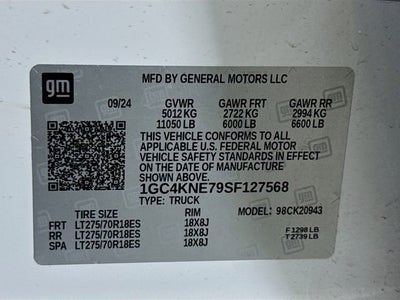 2025 Chevrolet Silverado 2500 HD LT