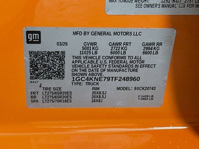 2026 Chevrolet Silverado 2500 HD LT