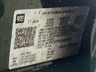 2026 Chevrolet Silverado 2500 HD LTZ