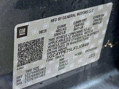 2020 Chevrolet Silverado 2500 HD LTZ