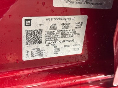 2021 Chevrolet Silverado 2500 HD High Country