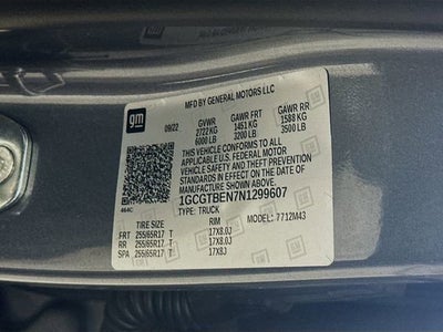 2022 Chevrolet Colorado WT