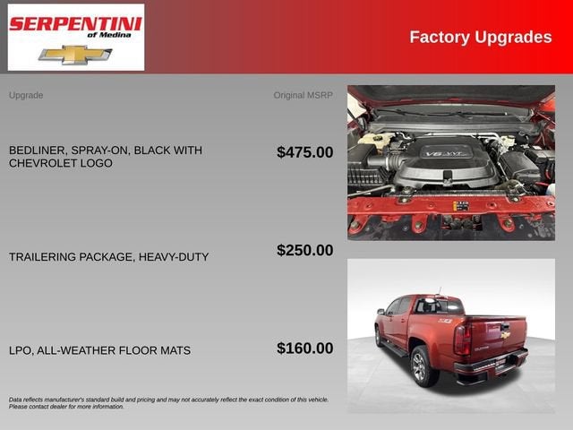 2016 Chevrolet Colorado 4WD Z71