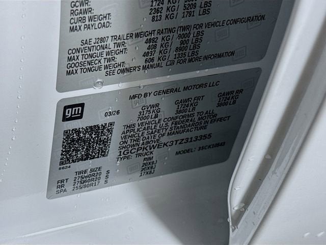 2026 Chevrolet Silverado 1500 RST