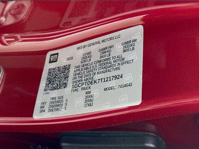 2026 Chevrolet Colorado Z71