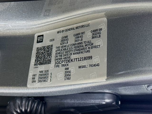 2026 Chevrolet Colorado Z71