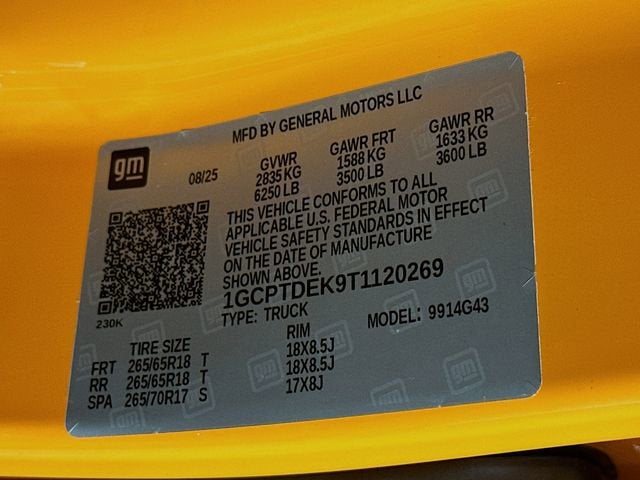 2026 Chevrolet Colorado Z71