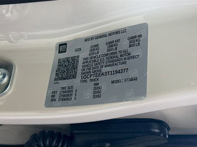 2026 Chevrolet Colorado Trail Boss