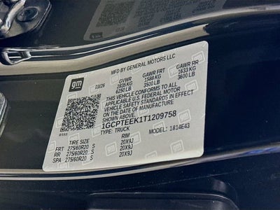 2026 Chevrolet Colorado Trail Boss