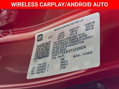 2026 Chevrolet Colorado Trail Boss