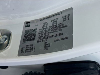 2026 Chevrolet Colorado Trail Boss