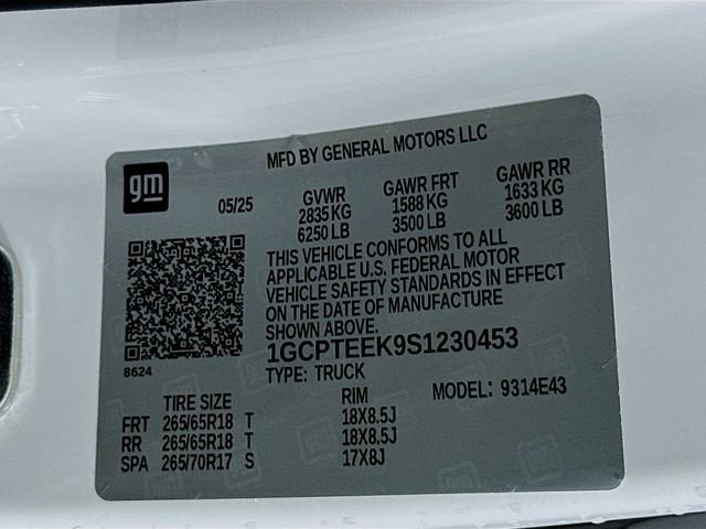 2025 Chevrolet Colorado Trail Boss