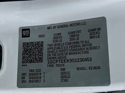 2025 Chevrolet Colorado Trail Boss