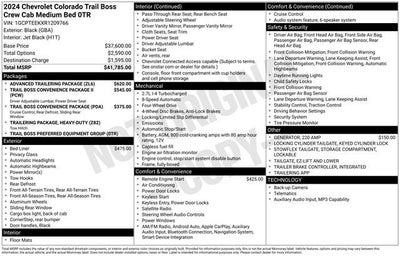 2024 Chevrolet Colorado Trail Boss